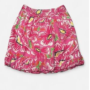 Lilly Pulitzer Fayette Silk Oxford Multi With A Splash Skirt 4